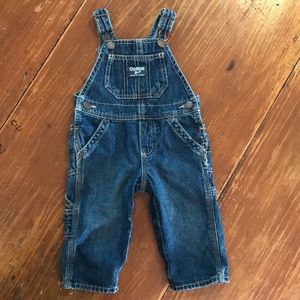OshKosh B’gosh Jean Overalls - Size 9M